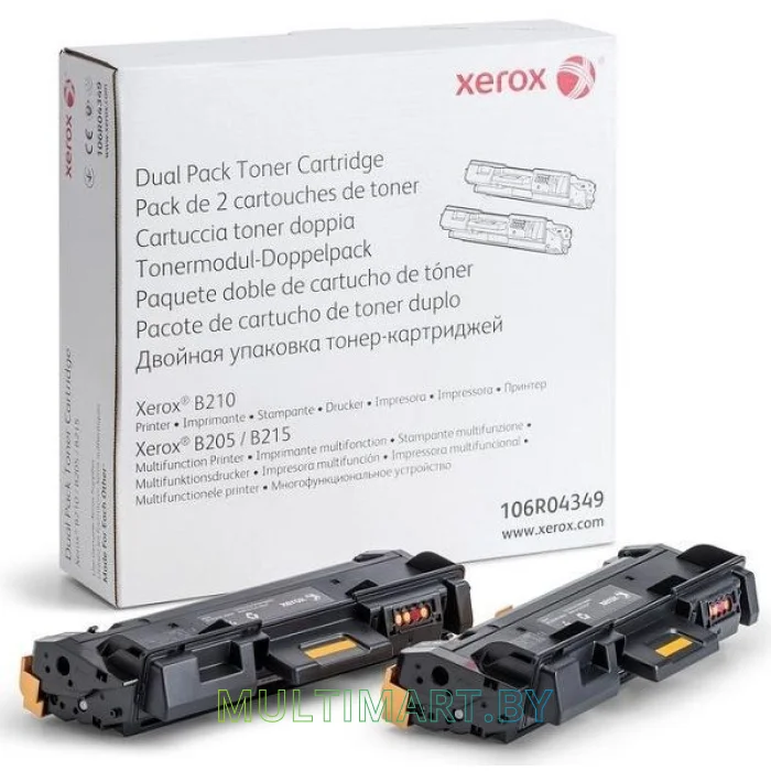 Картридж Xerox 106R04349 (dual pack)